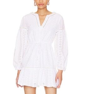 1. State White Eyelet Dress
